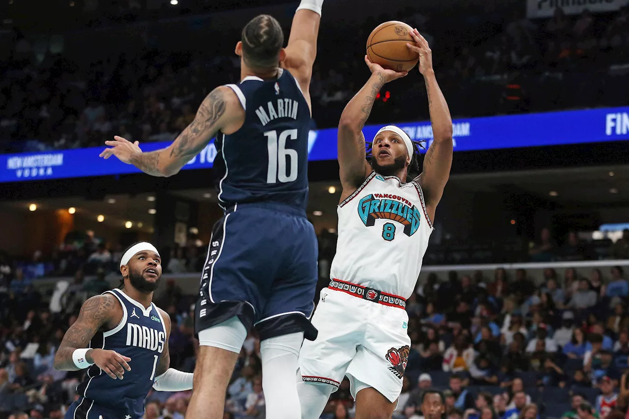 NBA: Grizzlies rout Mavericks in battle of backups