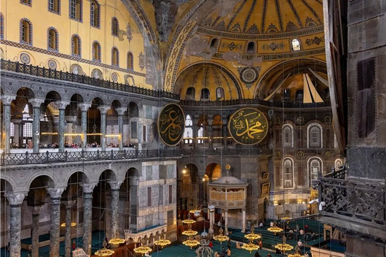 Turkey to begin restoration work on dome of Hagia Sophia