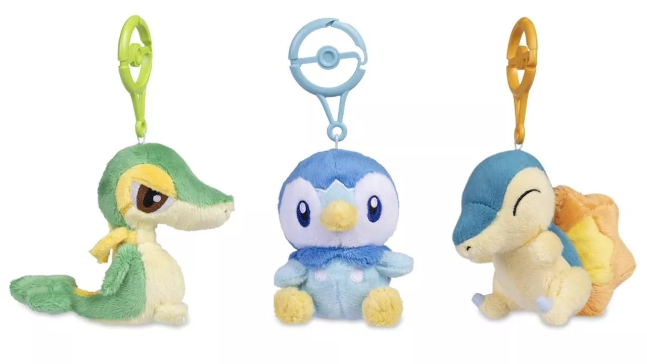 Pokémon's New Keychain Starter Plushies Are Almost Too Cute