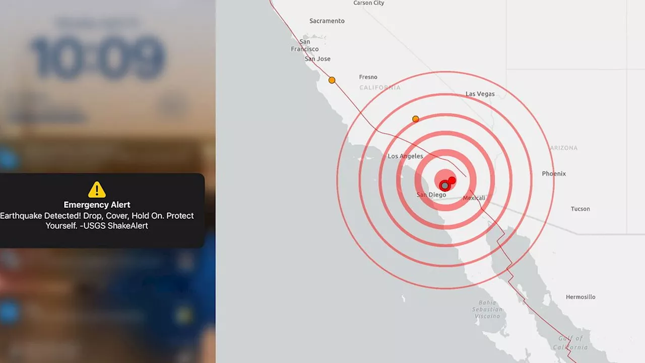 Terremoto in California, sciame sismico a San Diego: magnitudo 5.2