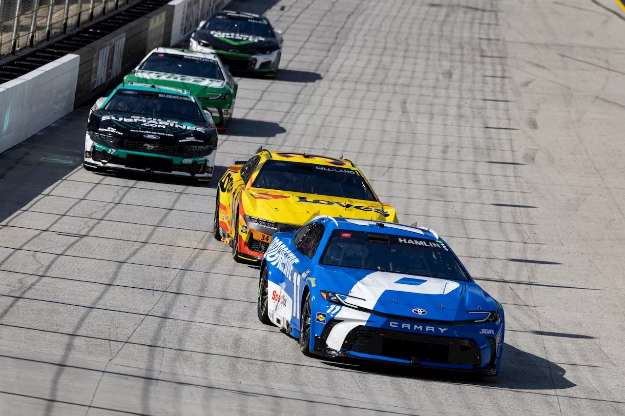 Kyle Larson claims an emotional Cup victory at Bristol Motor Speedway