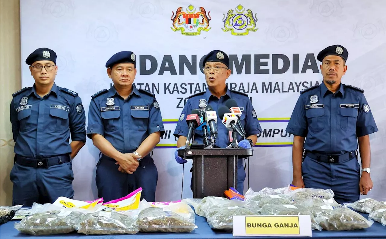 Customs seizes over RM20mil worth of ganja buds at KLIA