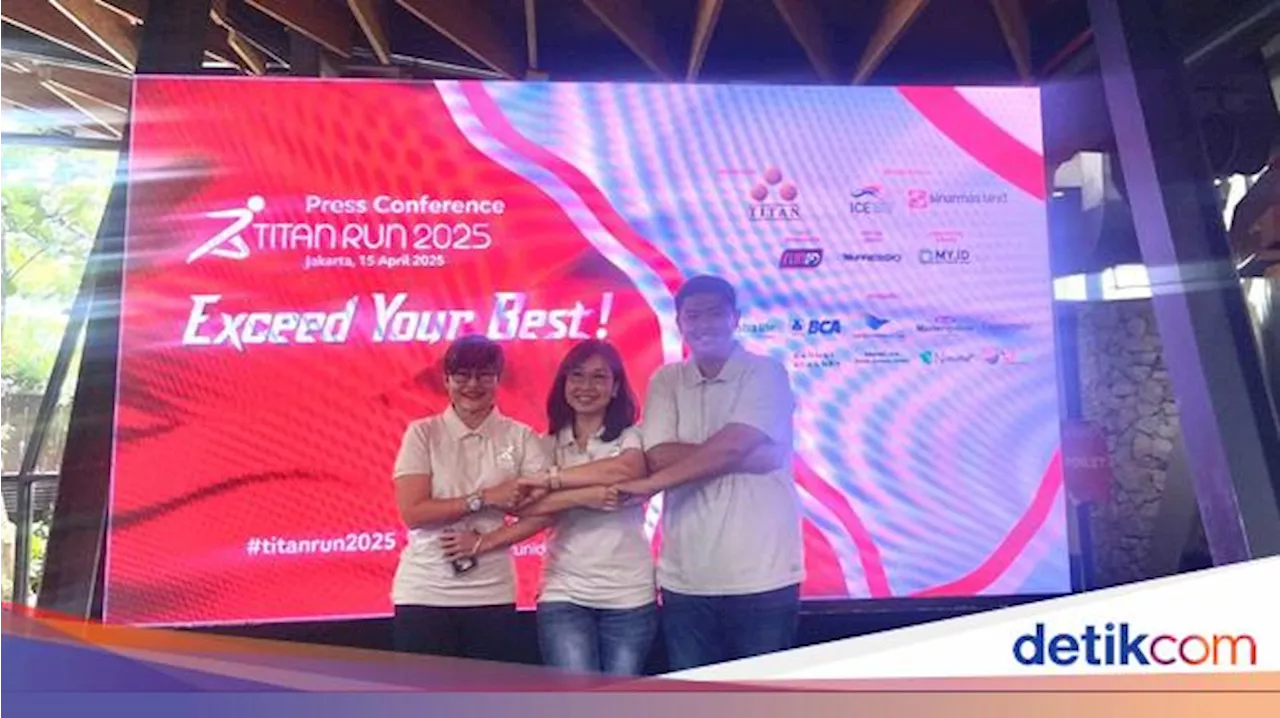 Titan Run 2025 Bakal Digelar di ICE BSD, Hadiahnya Mobil Listrik!