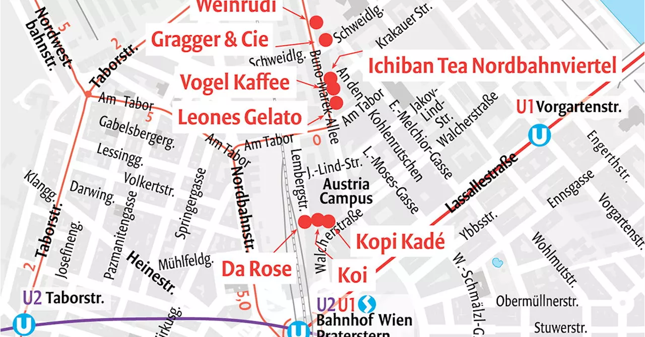 Holzer im Grätzel: Austria Campus & Bruno- Marek-Allee