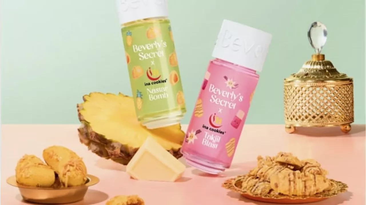 Kolaborasi Unik Beverly's Secret dan Ina Cookies, Hadirkan Parfum Aroma Kue Lebaran