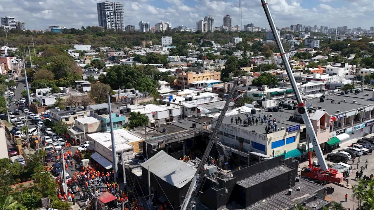 Discoteca Jet Set: aumenta a 231 el número de muertos tras el colapso del techo en República Dominicana