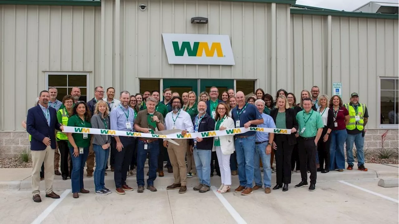 WM unveils $72M Texas facility to boost recycling with AI and optical sorting tech