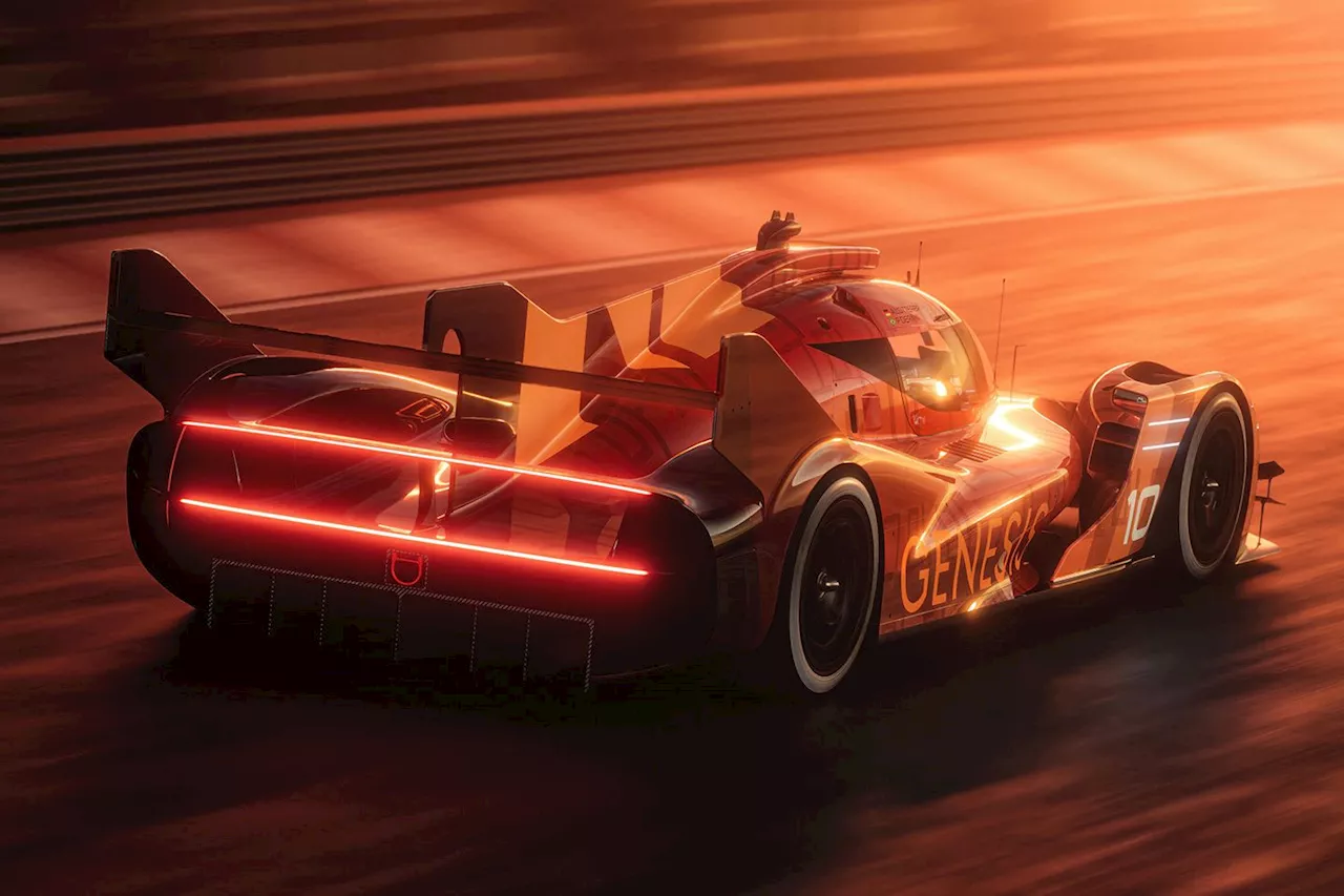 Genesis Hypercar is bright orange and V8-powered