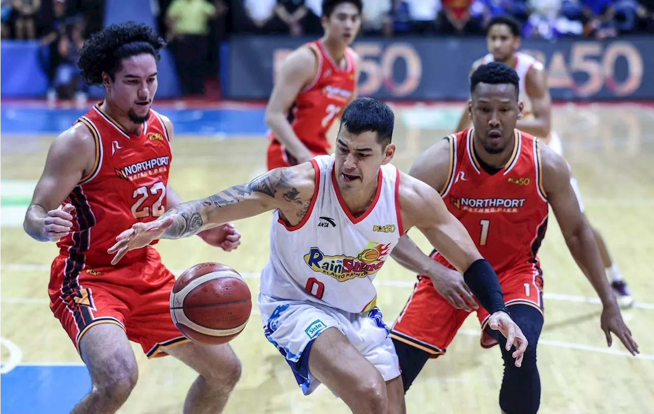 No bad blood between Tiongson, Onwubere as Rain or Shine sinks NorthPort