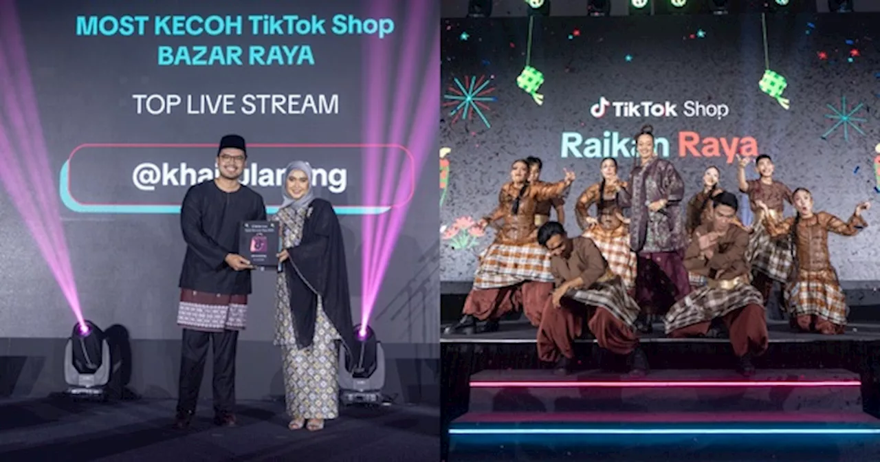 TikTok Shop Meraikan Pencipta Kandungan Dalam Malam Anugerah Raikan Raya 2025