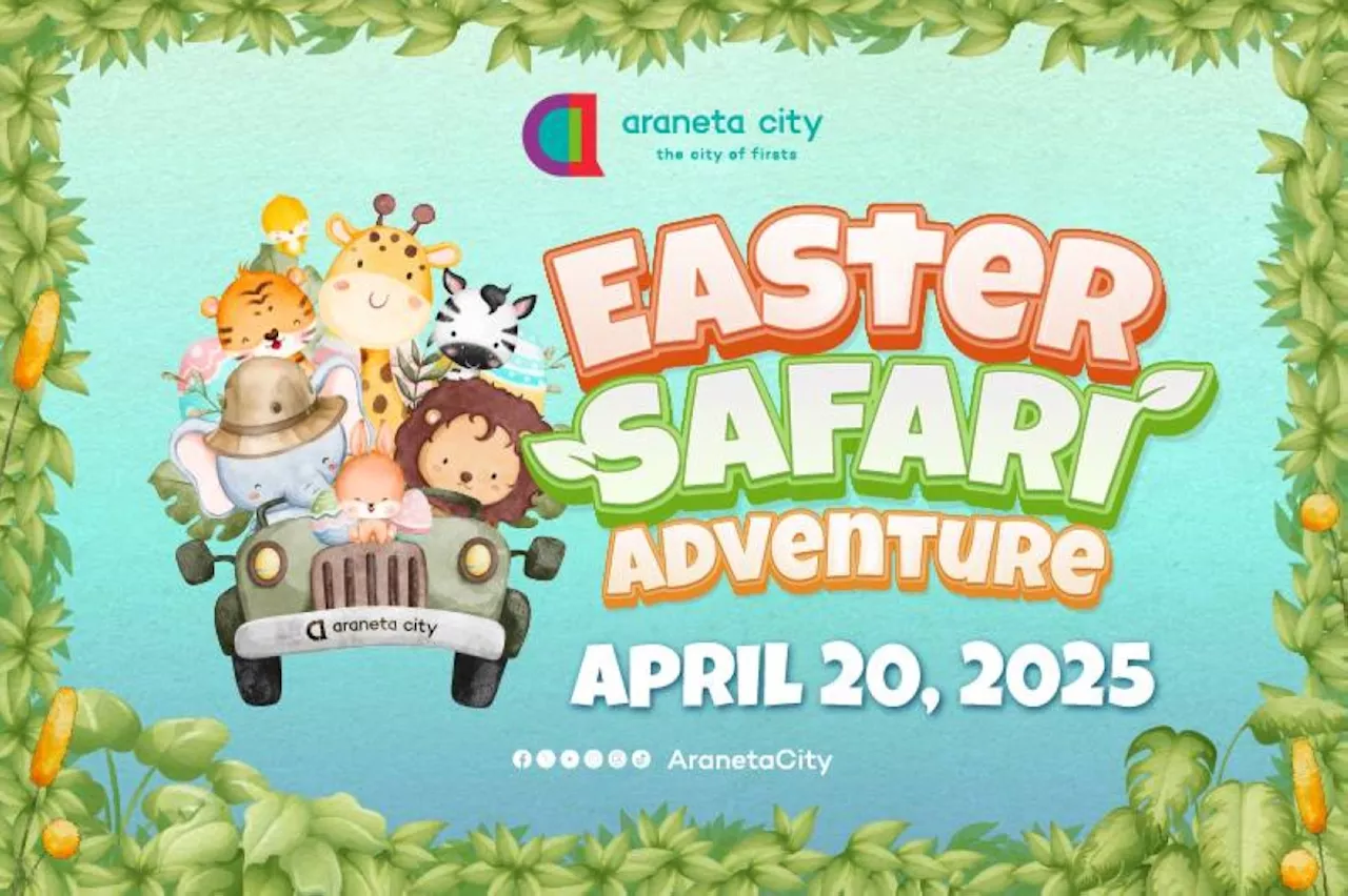 Hop into the wild at Araneta City's Easter Safari Adventure