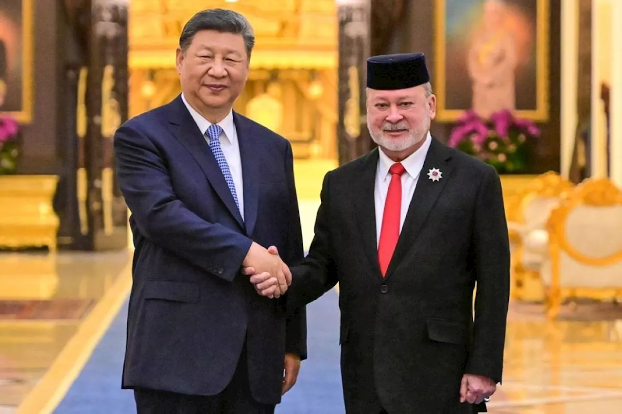 Xi meets Malaysian king in diplomatic charm offensive