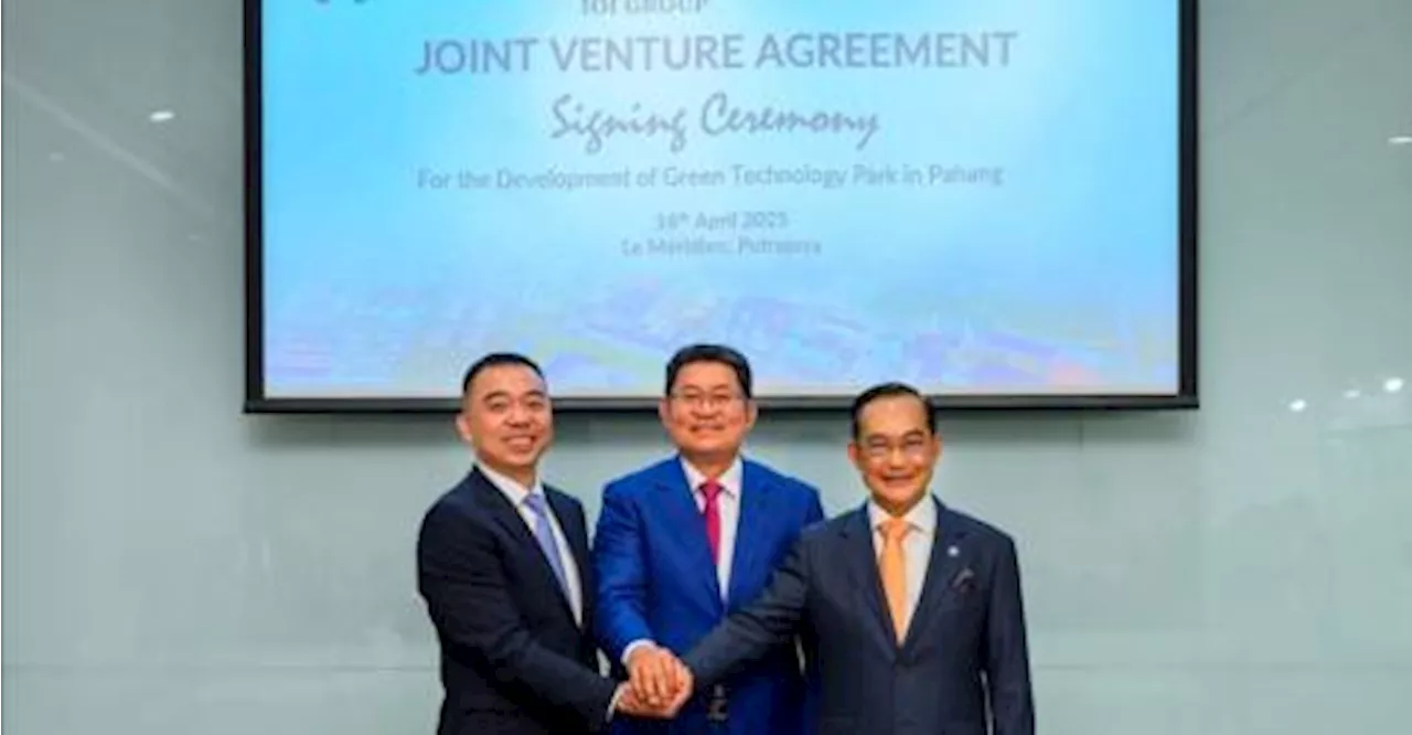 Nextgreen IOI Pulp in joint venture with Xiamen C&amp;D to develop RM900m plant in Pahang