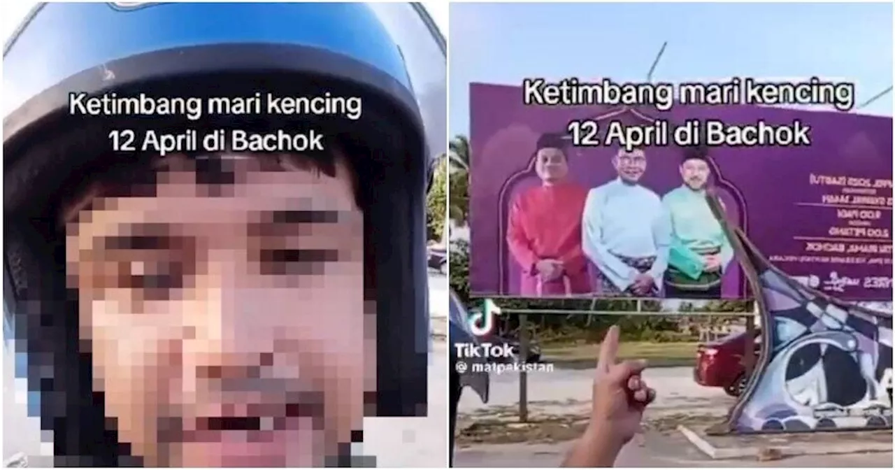 Man in Kelantan Arrested for Hurling Insults at Anwar Ibrahim & Trying to Incite Public Tension in Viral Video