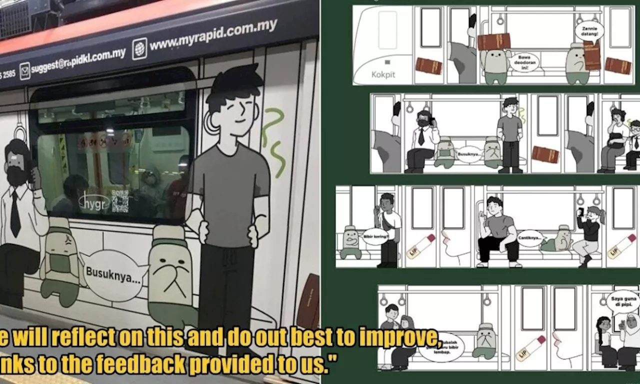 Prasarana Removes Deodorant Ad from LRT Lines Over Racial Sensitivity Concerns, HYGR Speaks Out