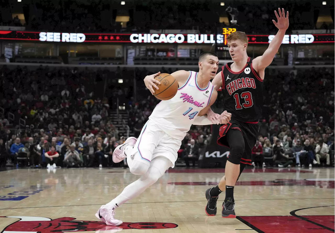 NBA: After 3 regular-season losses to Bulls, Heat stop them in play-in