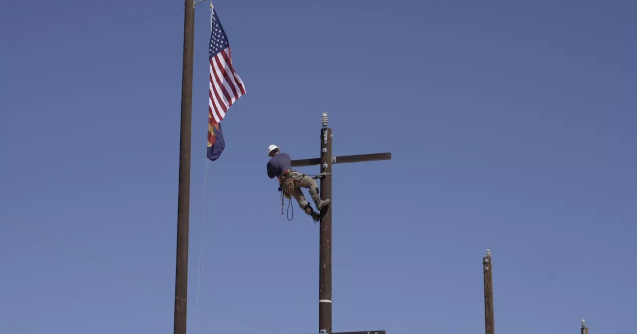 Putting skills to the test at Arizona Lineman's Rodeo