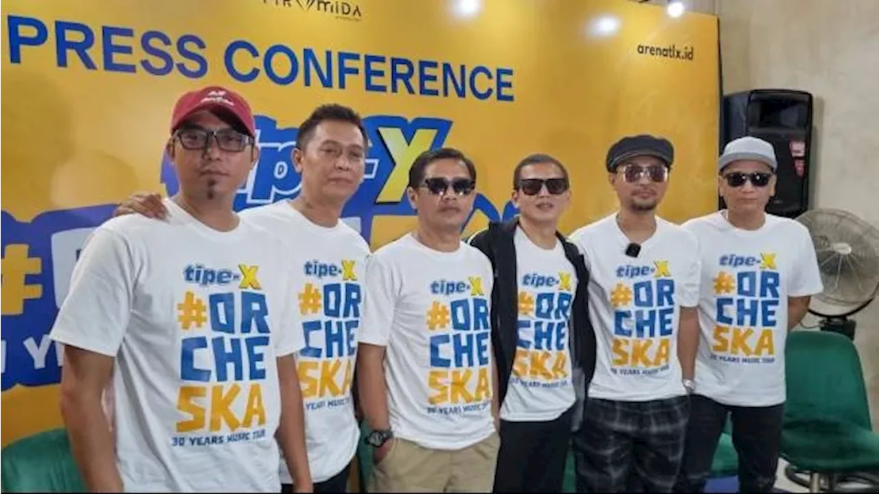 Tipe-X Gelar Tur Orcheska , Siap Gebrak 30 Kota dengan Paduan Musik Ska dan Orkestra