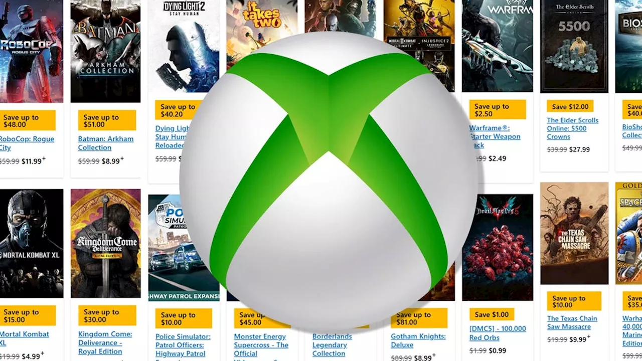 Xbox's Massive Spring Sale Includes Over 900 Discounted Games