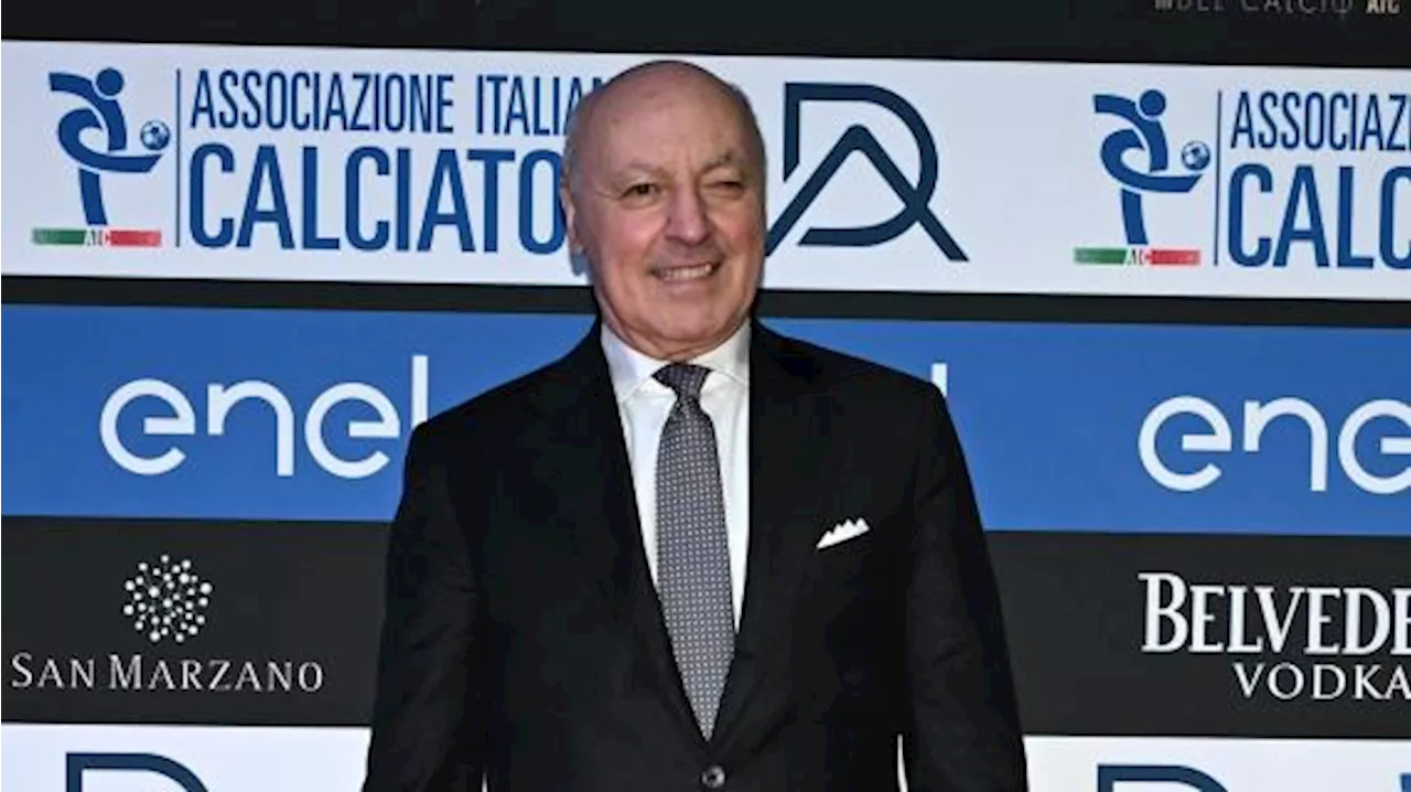 Il sogno di Marotta: 'Vincere una Champions è l'unica cosa che mi manca, dobbiamo crederci'