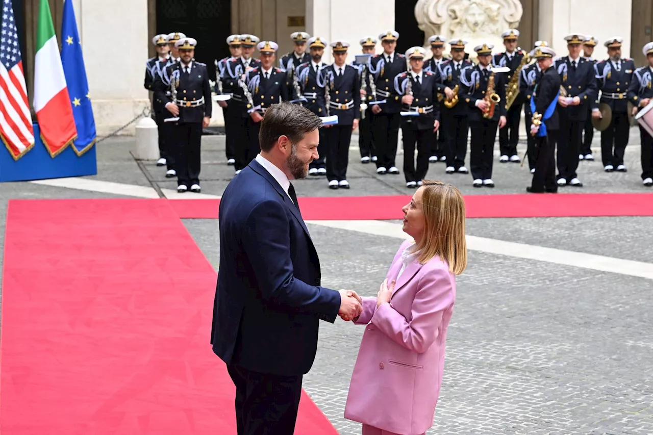Vance a Roma, l’incontro con la premier Meloni: dazi e Ucraina, cosa si sono detti