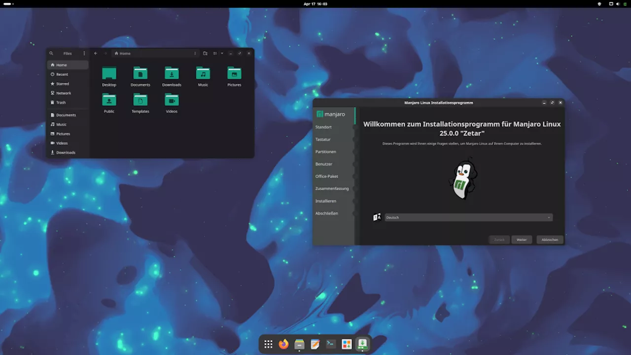 Manjaro Linux 25 'Zetar' bringt neue Desktop-Versionen