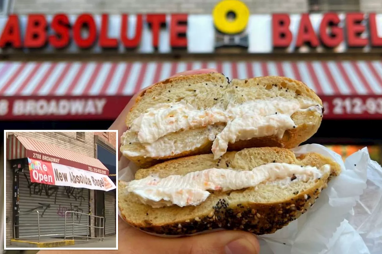 NYC's beloved Absolute Bagels 'reopens' in original location — but fans shouldn't celebrate just yet