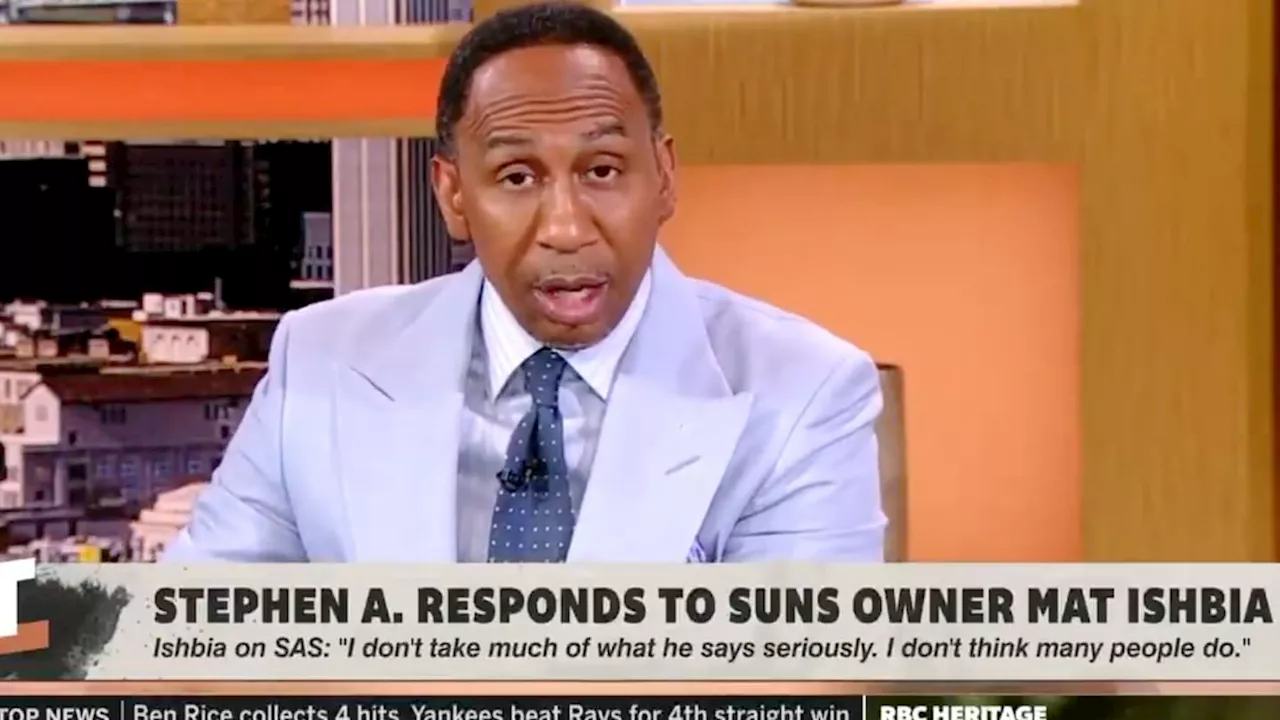 Stephen A. Smith Apologizes After Getting Called Out by Suns Owner Mat Ishbia