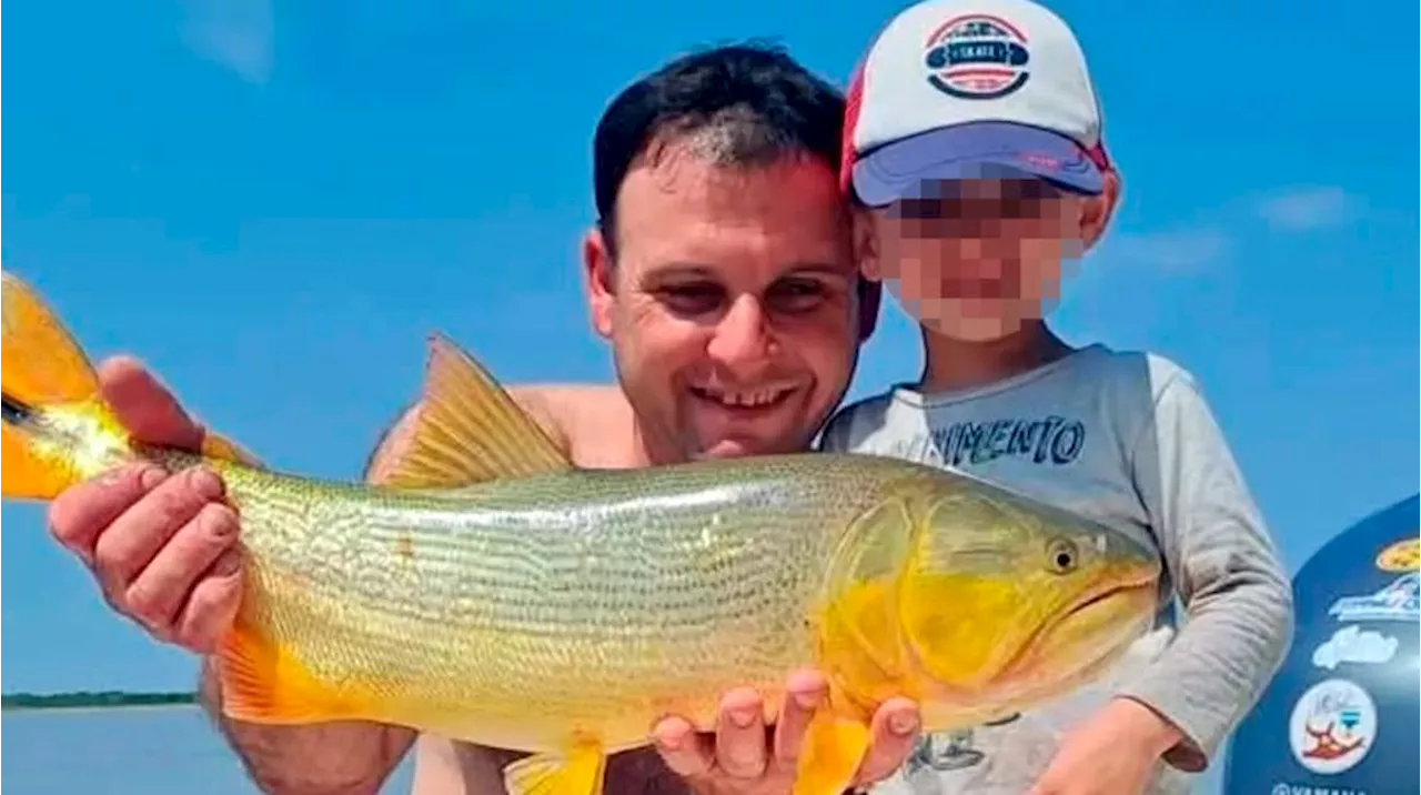 Desesperada búsqueda en Santa Fe: un guía de pesca y su hijo de 4 años desaparecieron en el río Paraná