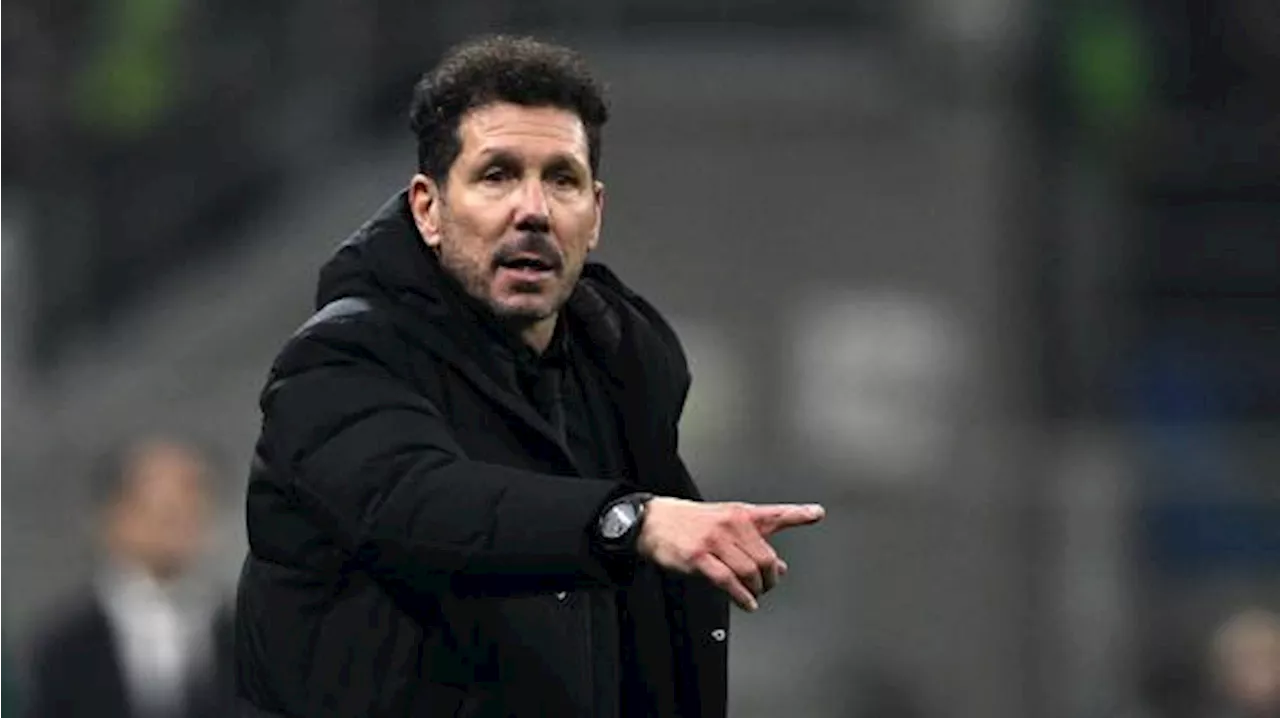 Atletico Madrid, Simeone: 'Momento chiave. Correa? Quando entra è decisivo'