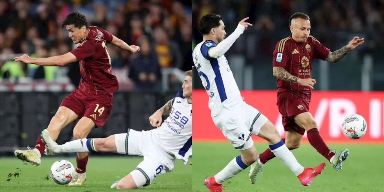 Roma, i top e flop contro il Verona: Shomurodov scatenato, Angeliño scarico