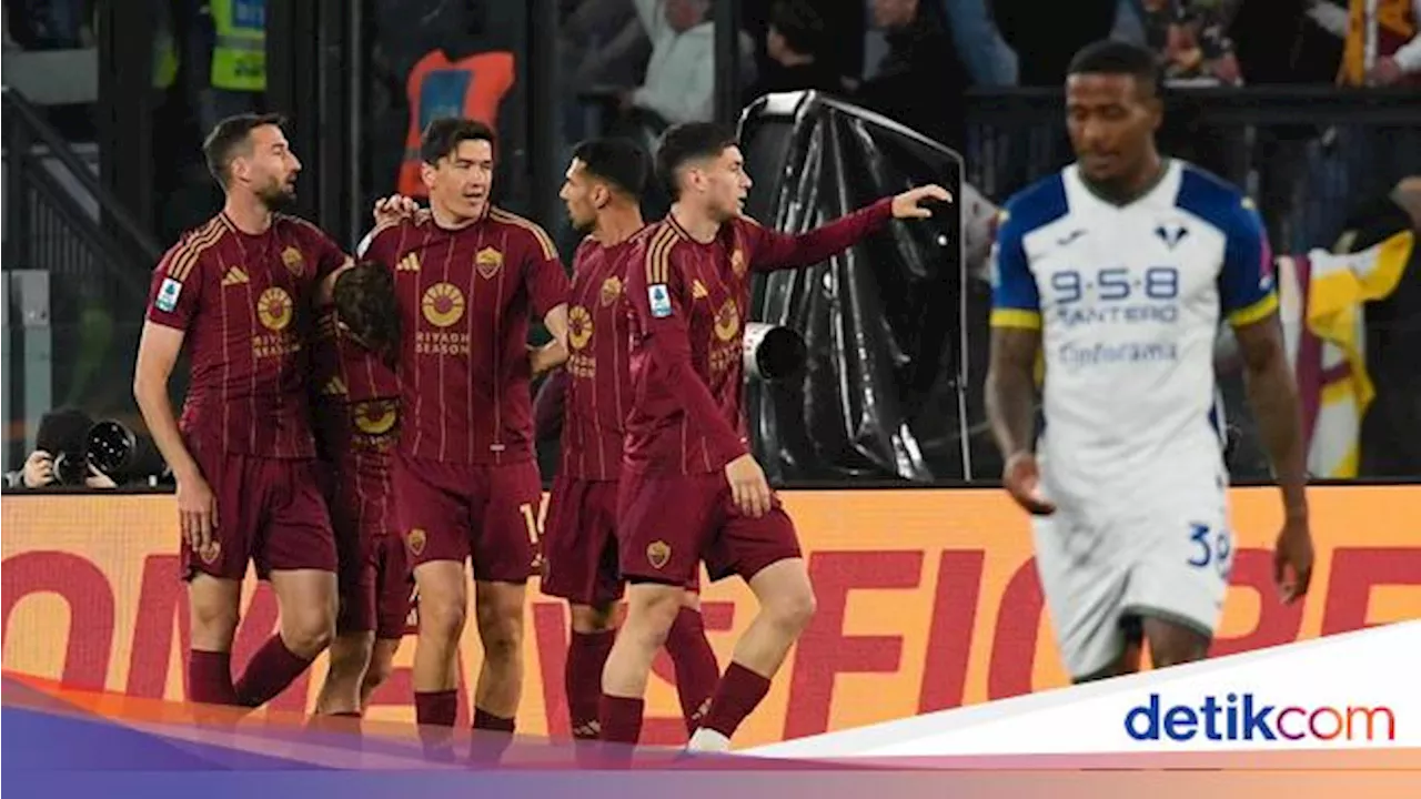 Roma Vs Verona: Giallorossi Menang Tipis 1-0