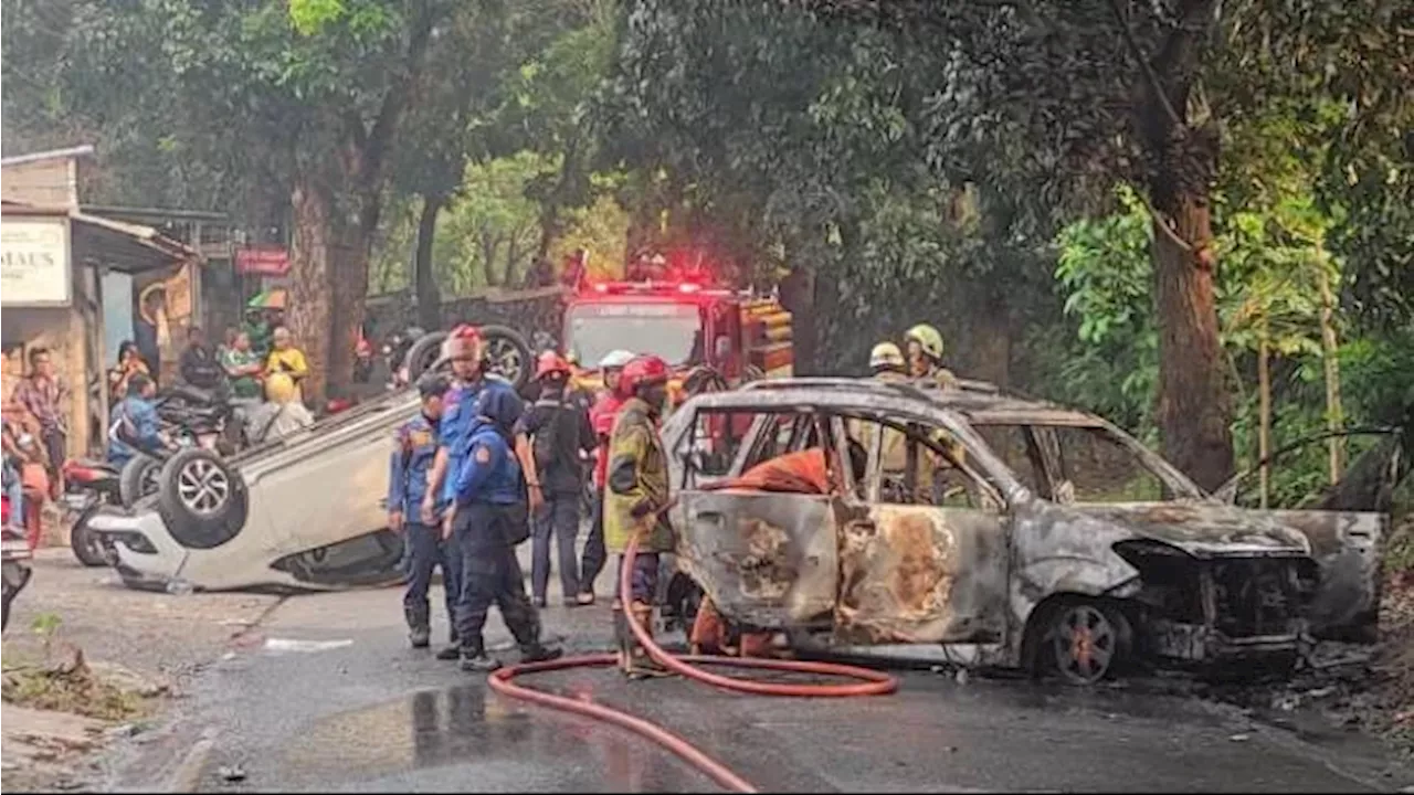 Fakta-Fakta 3 Mobil Polisi Dibakar saat Penangkapan Ketua Ormas di Depok