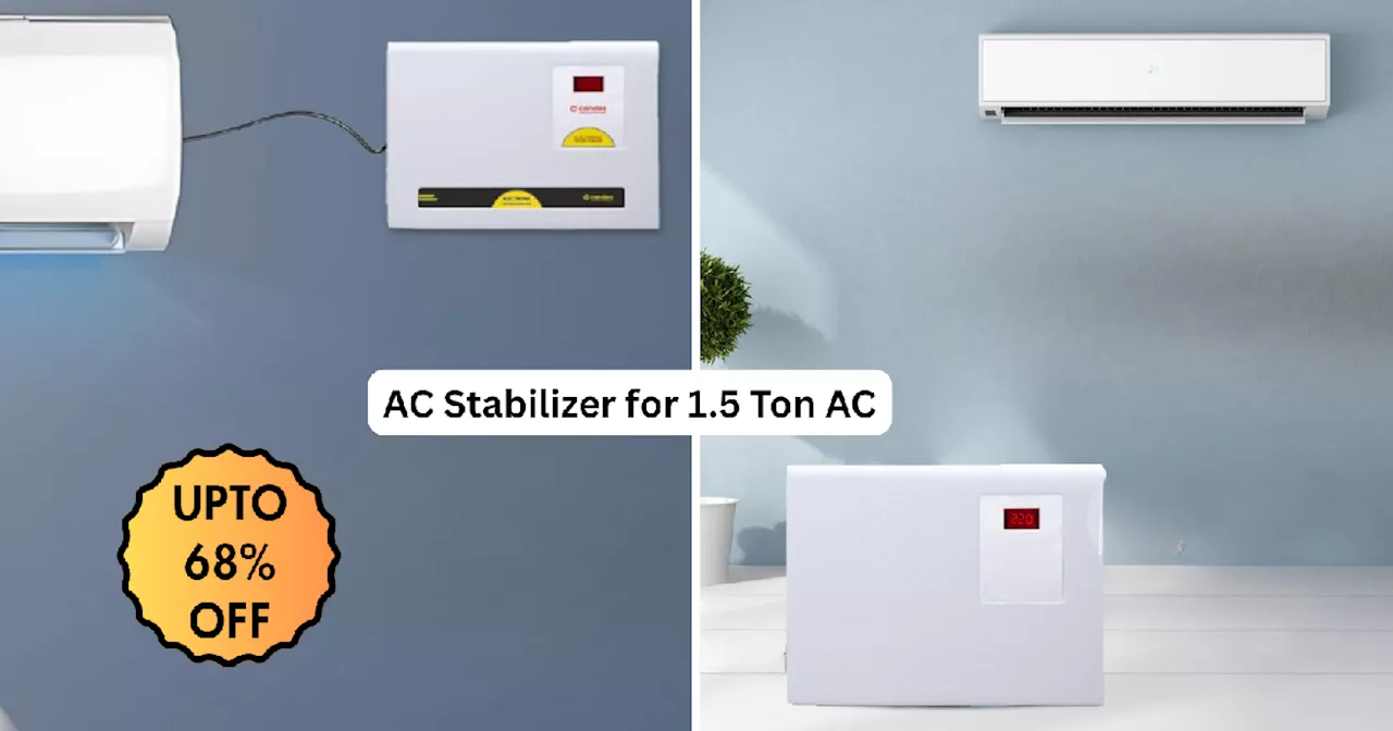 एसी को डैमेज से बचाकर उसकी लाइफस्पैन को बढ़ाते हैं ये AC Stabilizer, Amazon पर मिल रहे हैं ऑफर्स के साथ