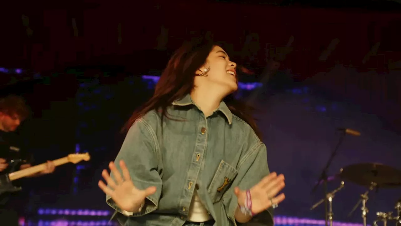 WATCH: Niana Guerrero grooves to d4vd’s set at Coachella 2025
