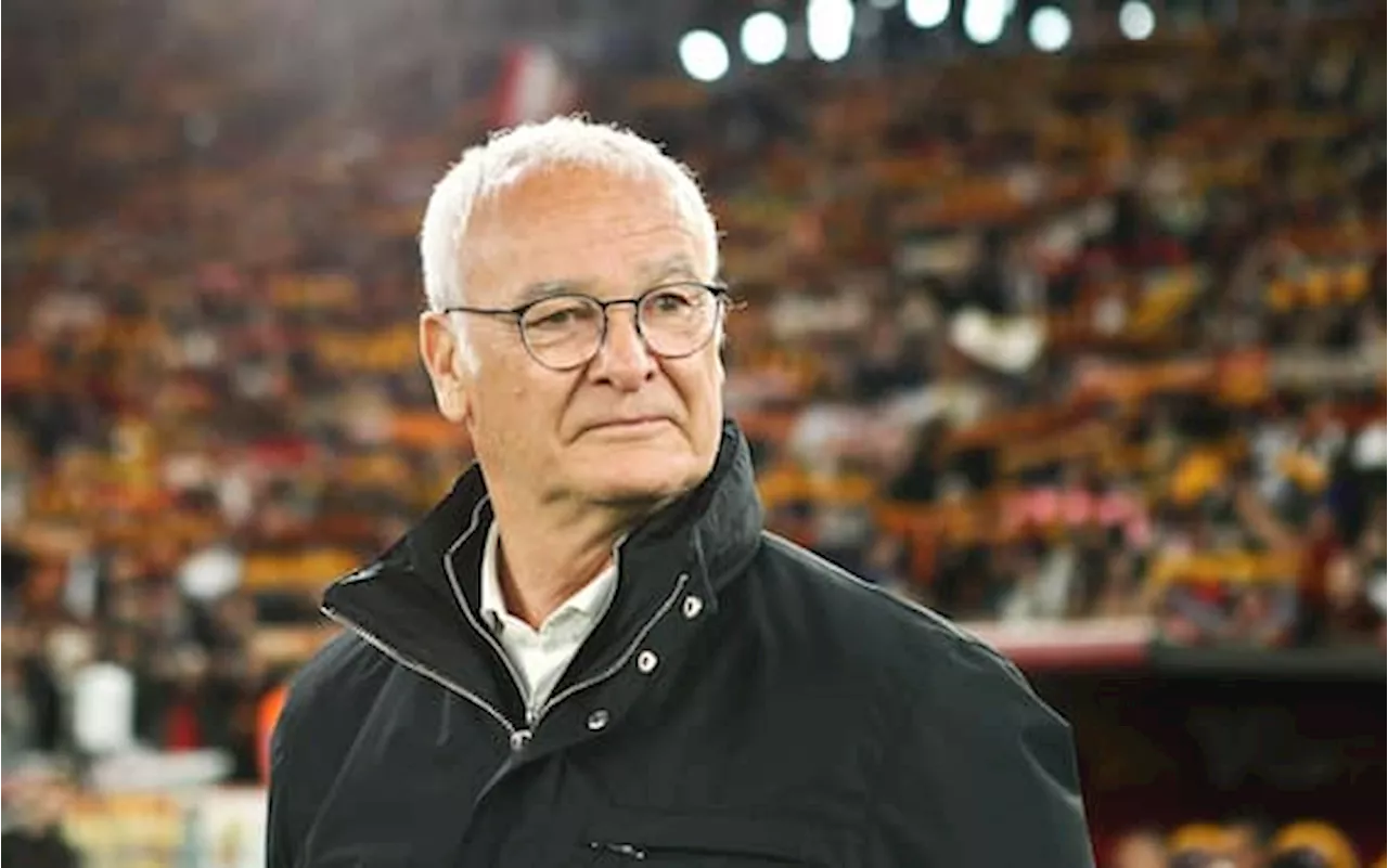 Roma-Verona, Ranieri: 'Un altro anno con me sarebbe perso. Champions? Ci proviamo'