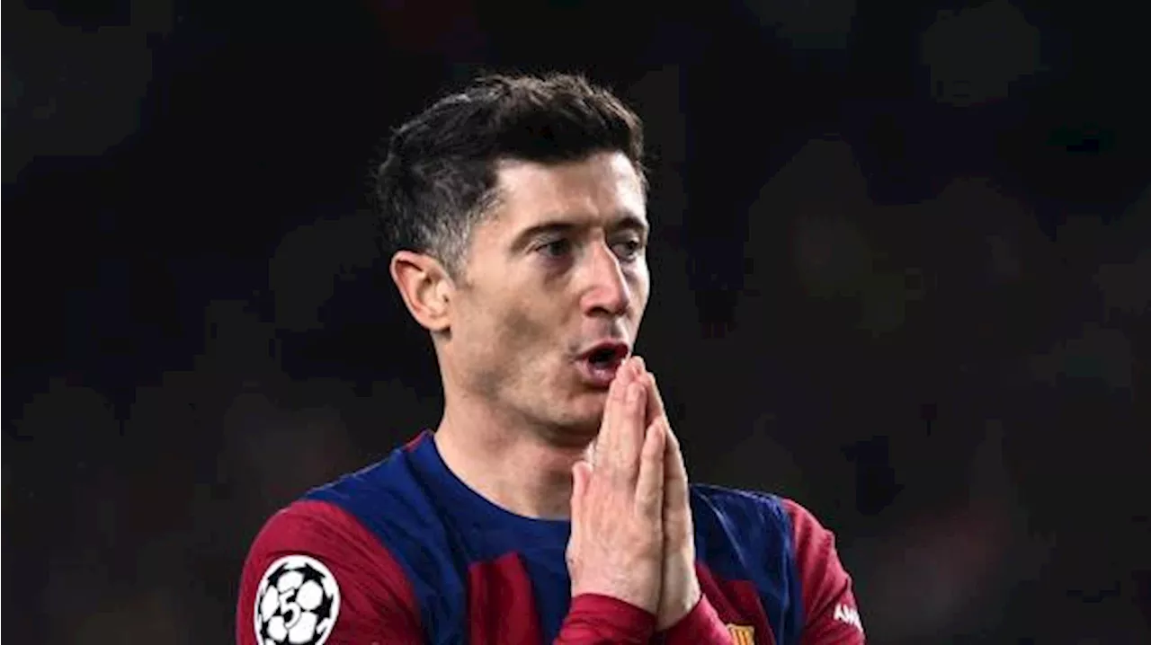 Inter, Barcellona in ansia per Lewandoswki: problemi muscolari, a rischio in Champions?