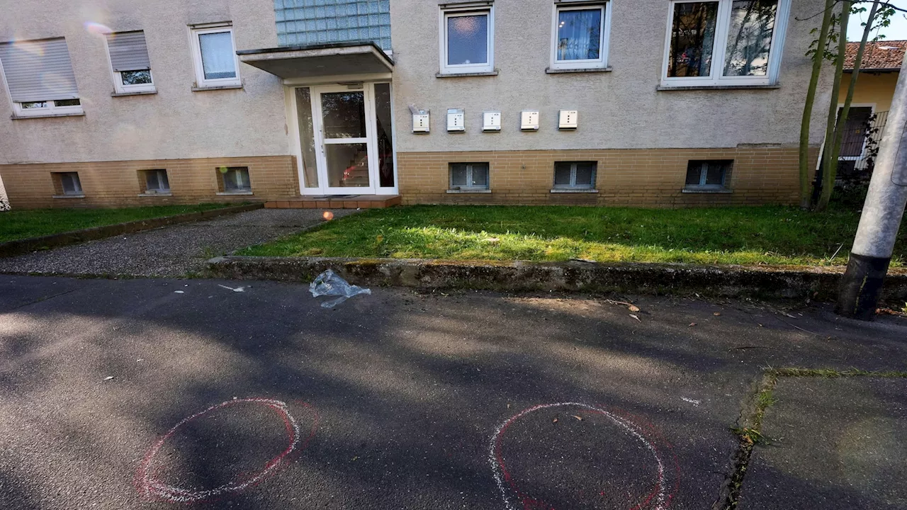 Police in Germany hunt for a suspect on the run after 2 people were shot dead