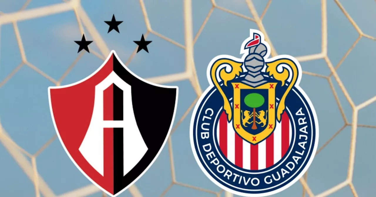 Atlas vs Chivas: alineaciones confirmadas del Clásico Tapatío de la Jornada 17 del Clausura 2025 de la Liga BB