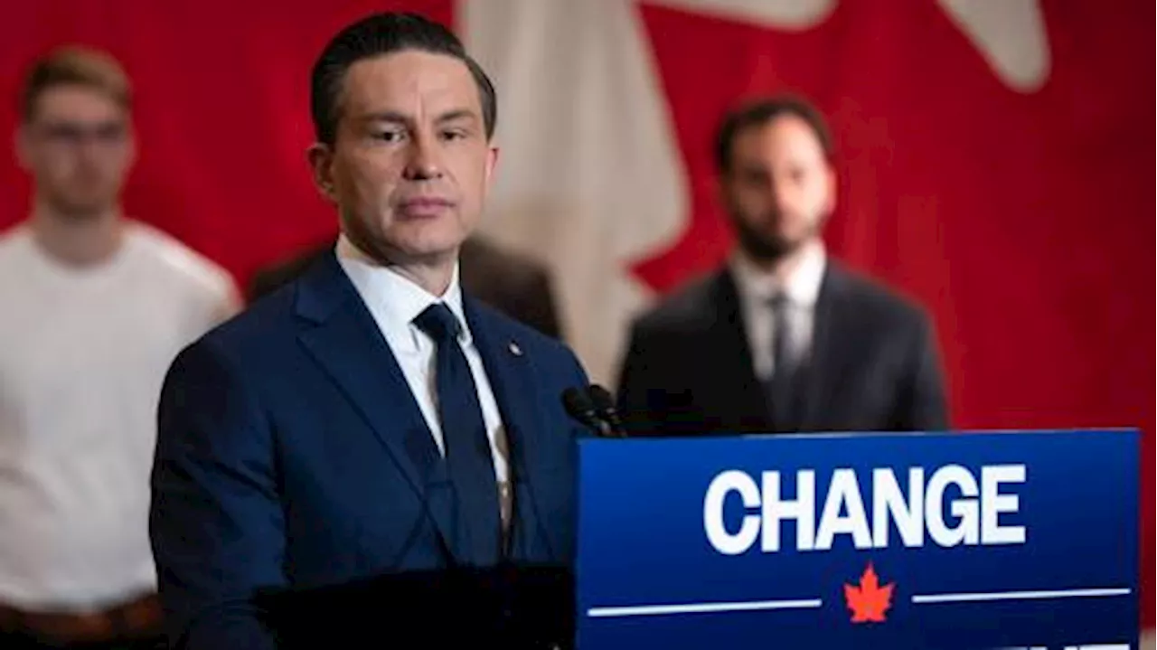 Poilievre yet to release Tory platform, takes aim at Carney’s plan instead