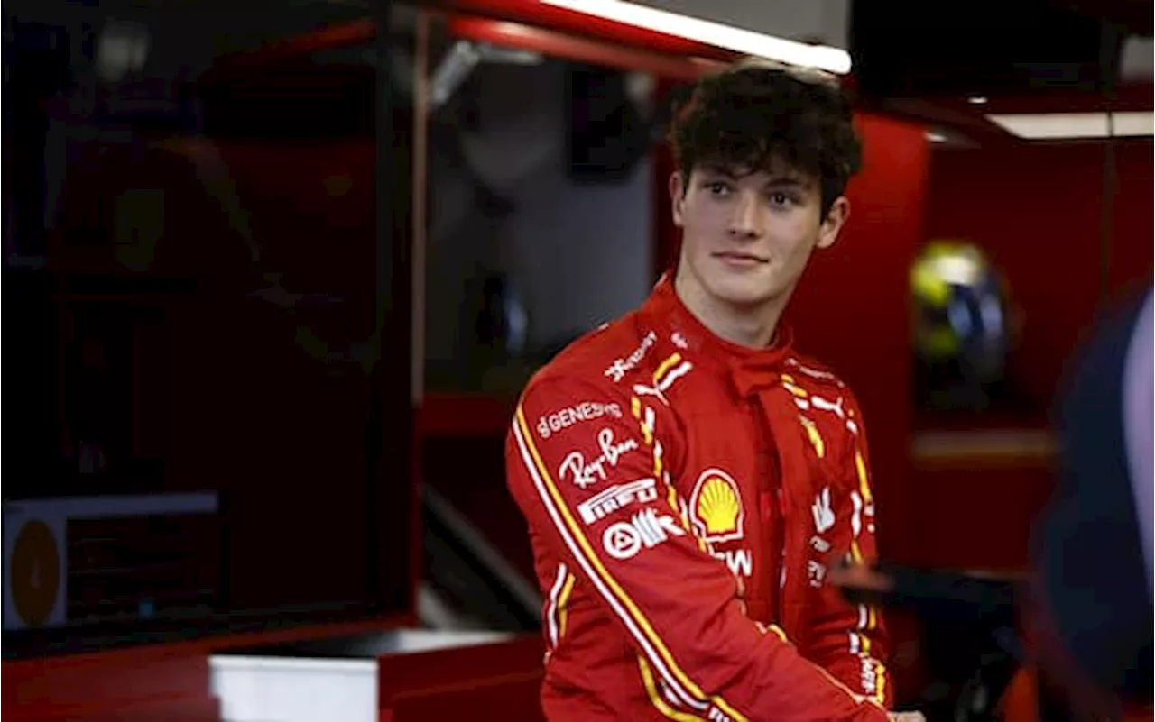 Bearman, a Jeddah nel 2024 il suo debutto in F1