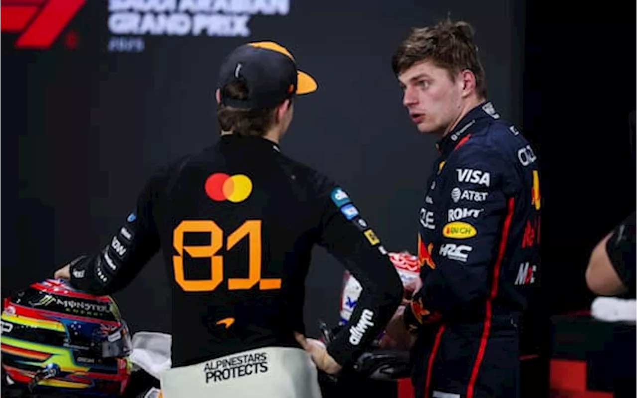 F1, GP Arabia Saudita: Verstappen-Piastri al via, un precedente. L'analisi della griglia