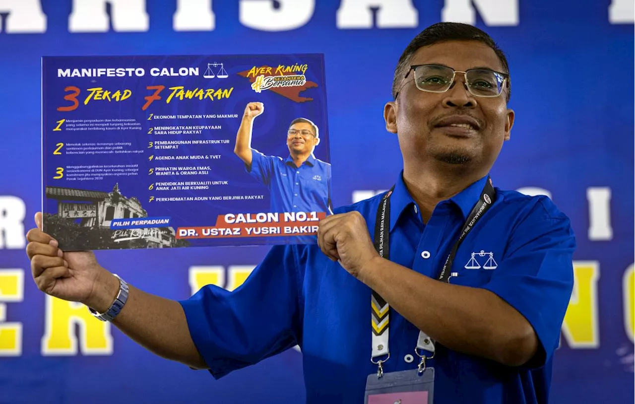 Ayer Kuning polls: BN manifesto pledges boosting economic growth, livelihoods, infrastructure