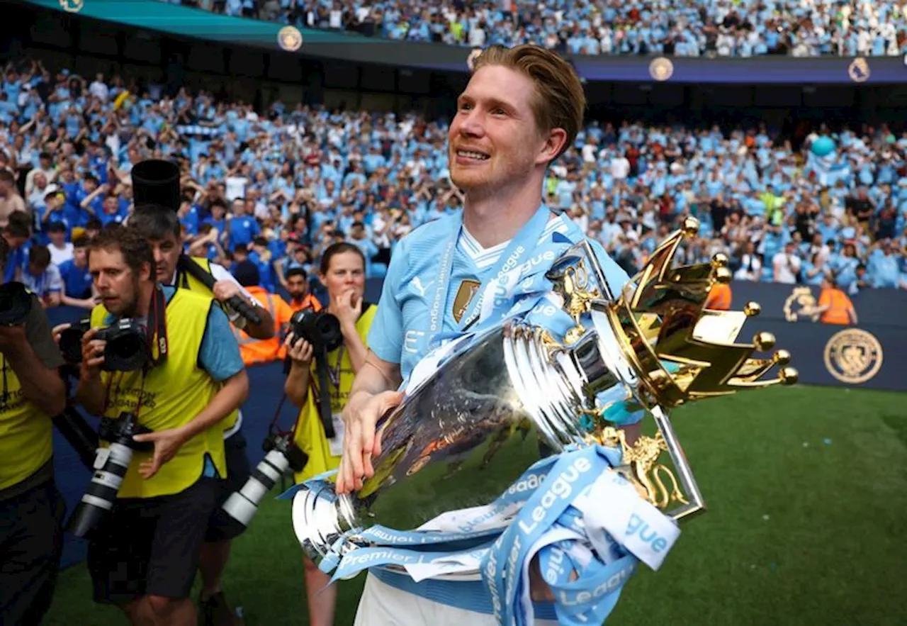 Soccer-De Bruyne surprised by Man City decision to let him go