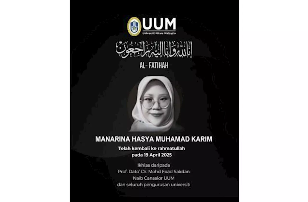 UUM extends support after student killed in bus mishap