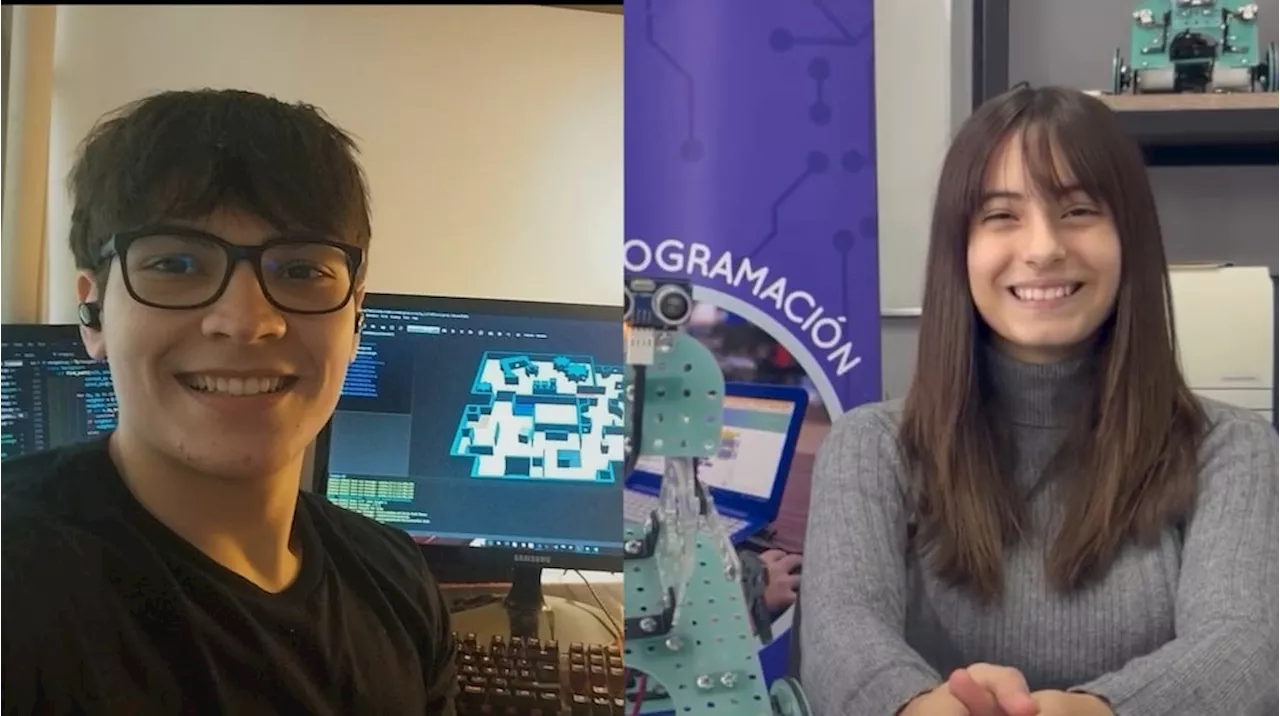 Dos adolescentes argentinos viajan a Estados Unidos para participar de la Robocup 2025