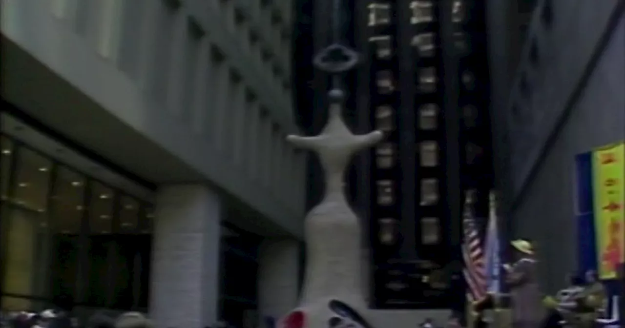On this day in 1981: Joan Miró's Chicago sculpture is unveiled downtown