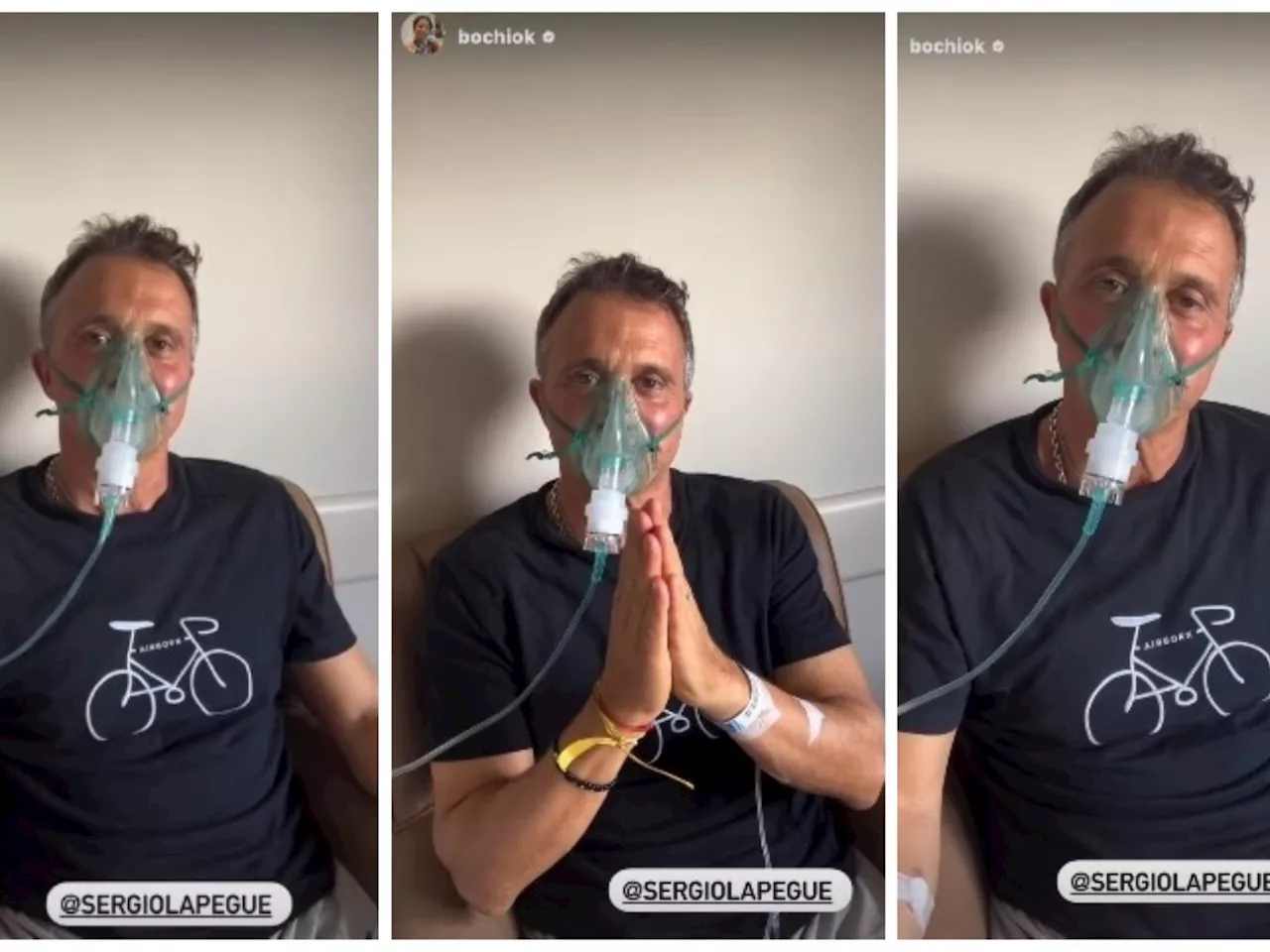 Preocupación por la salud de Sergio Lapegüe: fue internado por una neumonía