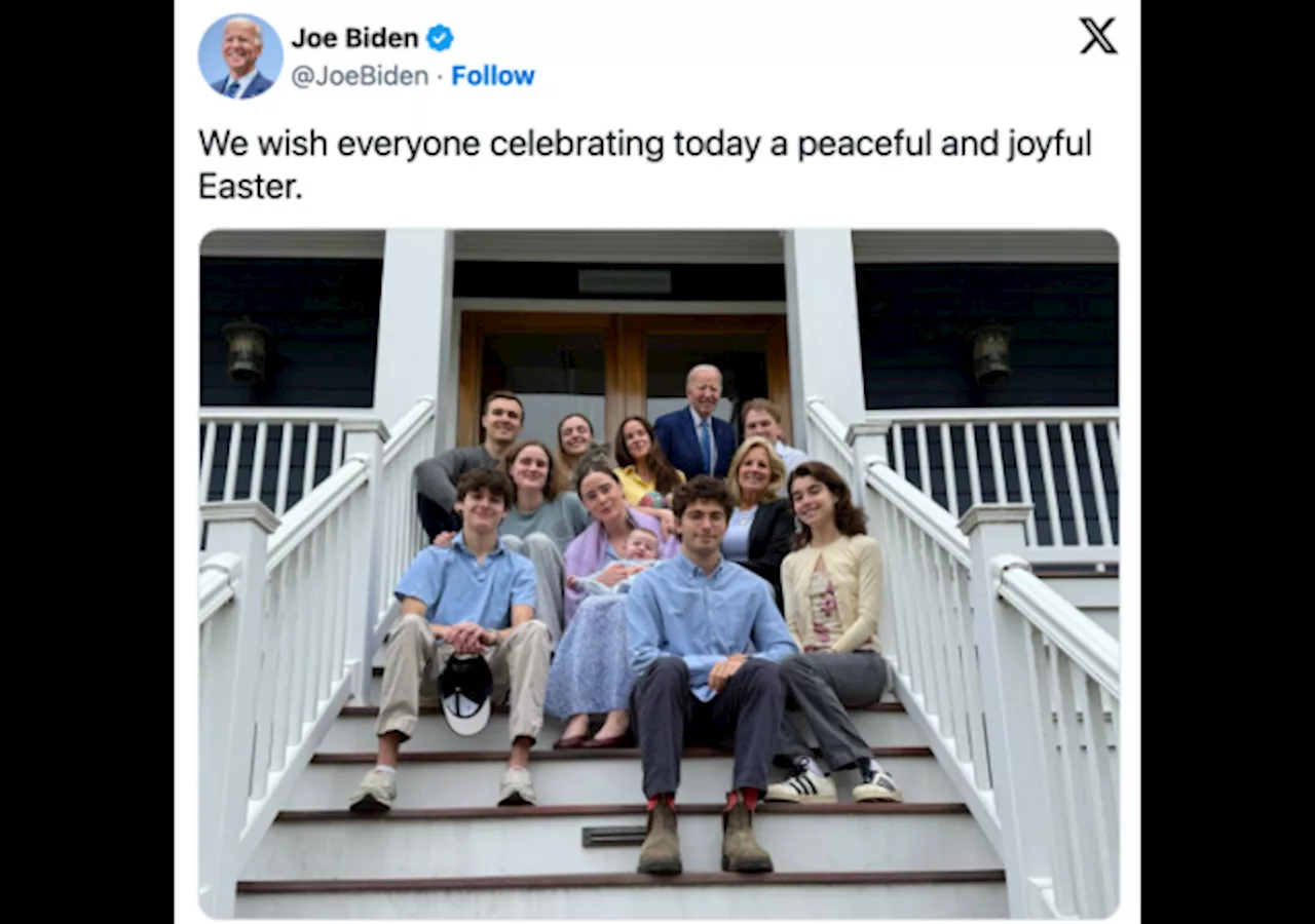Reader Poll: Did Someone Photoshop Joe Biden Into Easter Photo?