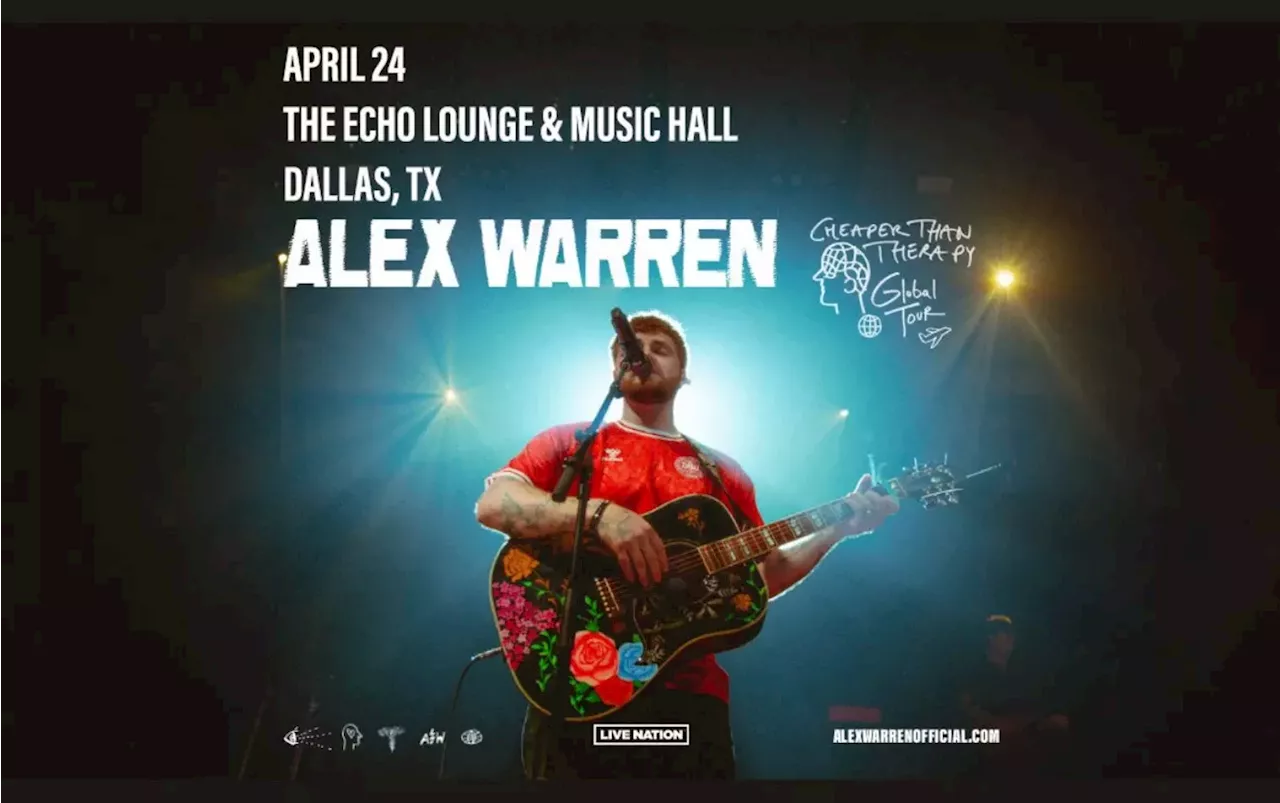 Win 2 tickets to Alex Warren!